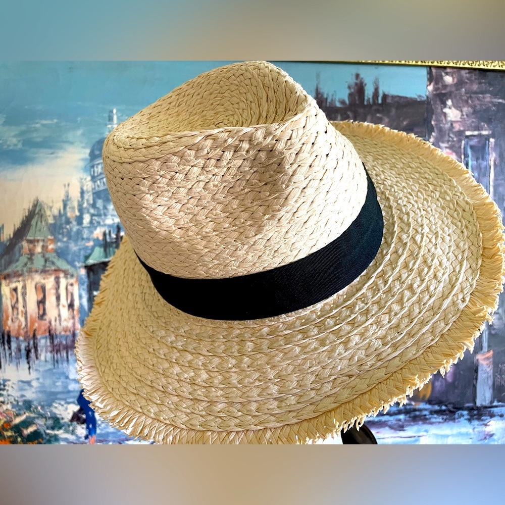New Cute Frayed Edge Summer Hat By Torrid